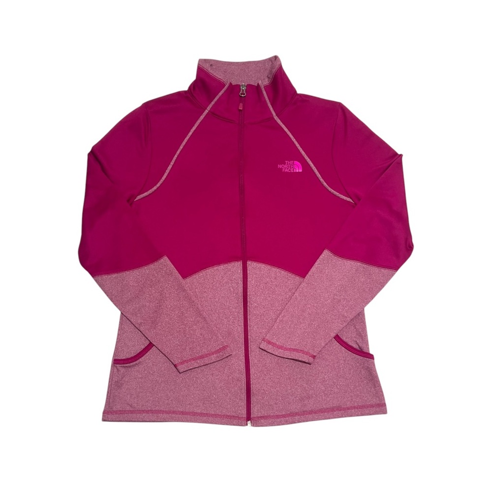 The North Face Pink Full-Zip Lightweight Jacket | Large